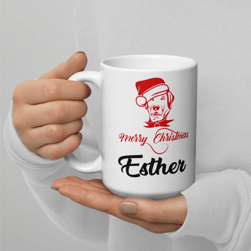 Customizable Mug Merry Christmas Personalized Coffee Mug