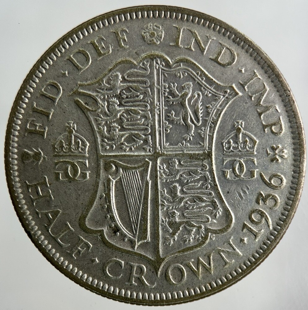 1939 George V Silver Half-Crown Coin | Fine Collectible Condition