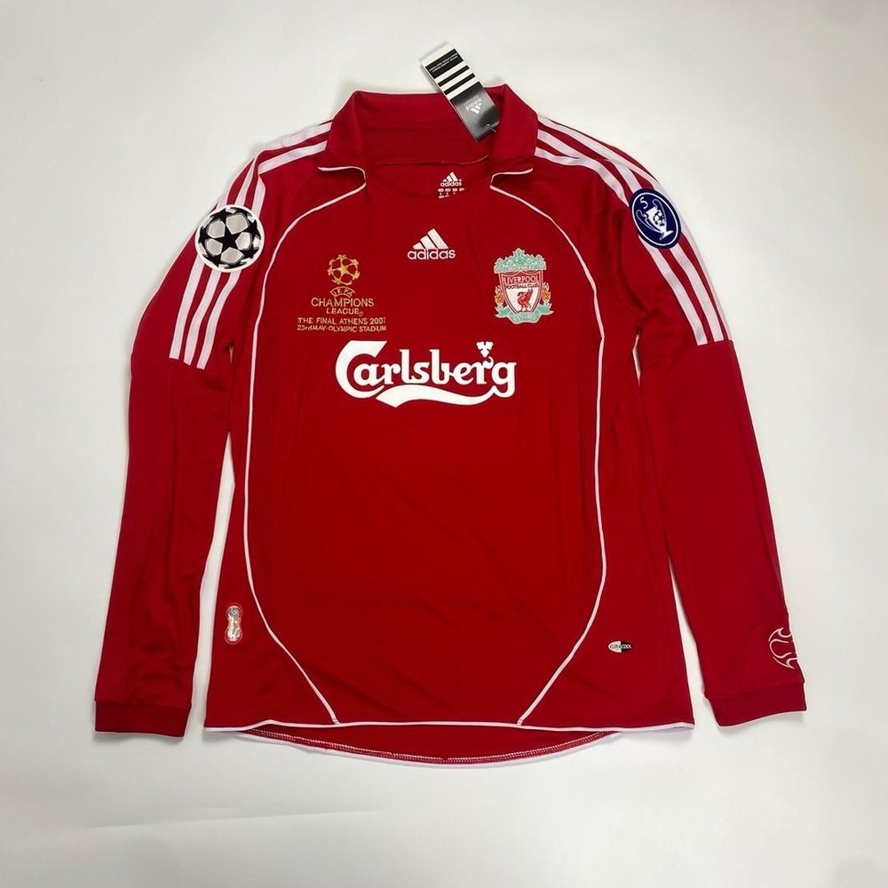 Liverpool 06-07 Home Jersey Long Sleeve – Steven Gerrard #8