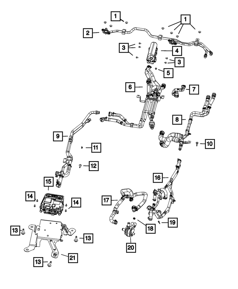Genuine Mopar Battery Warmer 68400740AE for Optimal Cold Weather Performance