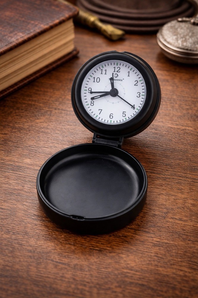 Samsonite Folding Travel Alarm Clock Working