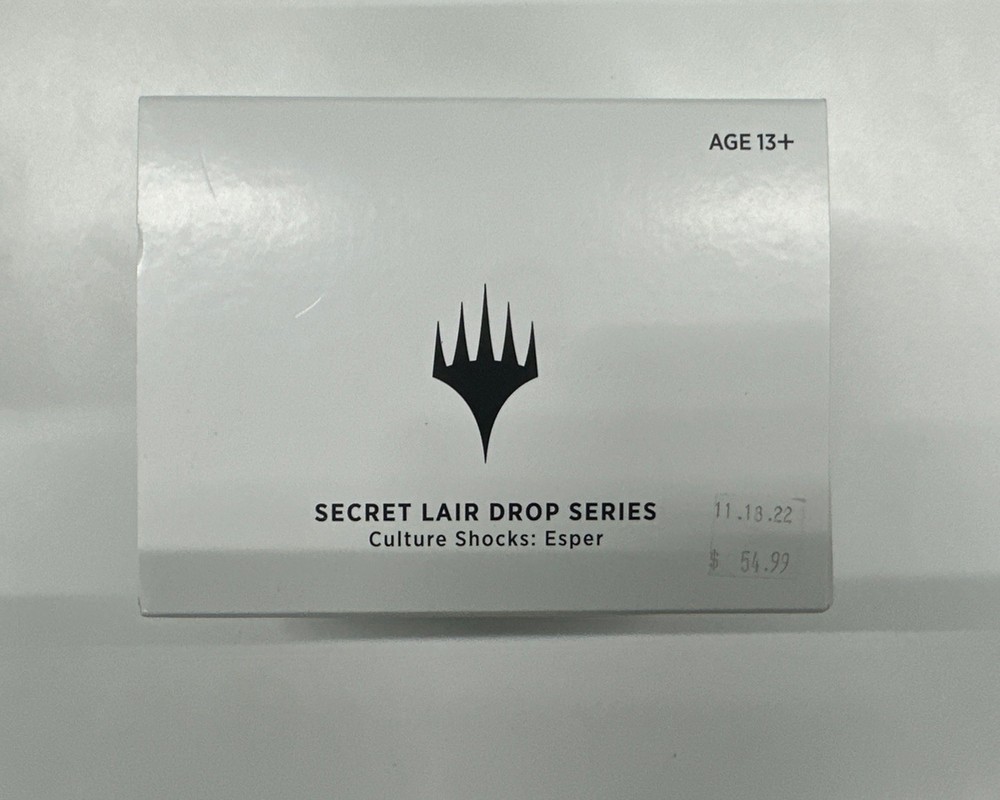 MTG Secret Lair Factory Sealed Culture Shocks Esper Edition
