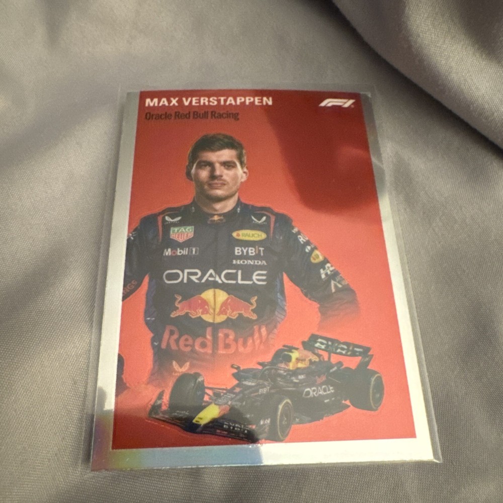 2024 Topps Chrome Formula 1 Max Verstappen Oracle Red Bull 1954-1