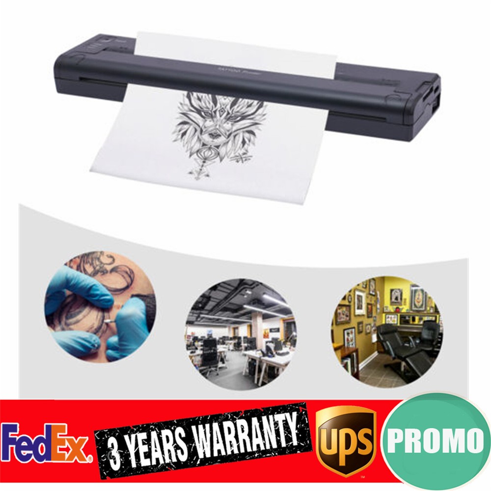 Thermal Stencil Paper Printer Tattoo Transfer Copier Printer Machine Equipment