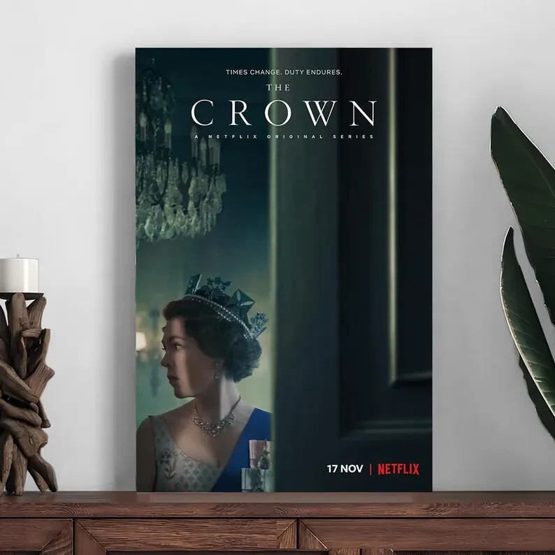 Vintage Crown Movie Poster for Home Decor & Wall Art Printing  
