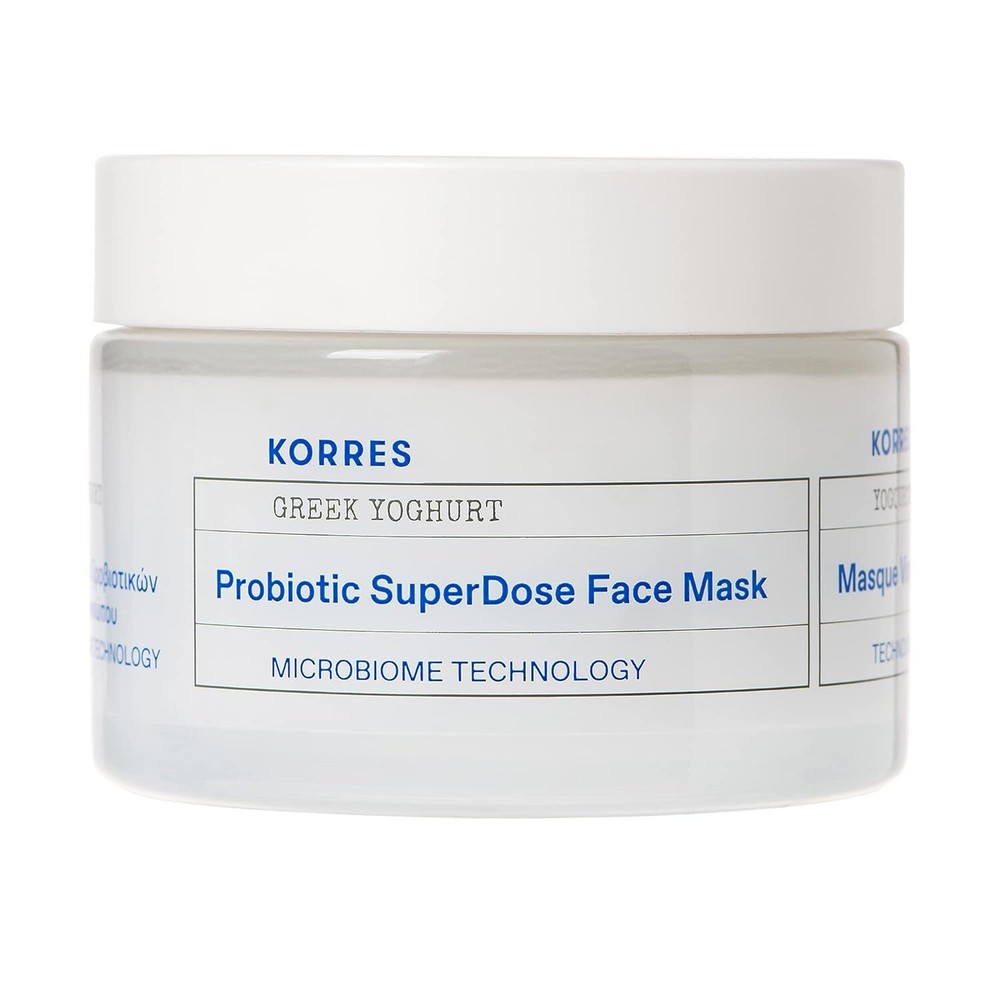 KORRES Greek Yoghurt Probiotic Superdose Nourishing Face Mask 3.38oz / 100ml Hydrating Skincare