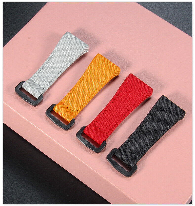 Premium Nylon Canvas Sports Watch Band Straps Mens 25mm Screw for Richard Mille