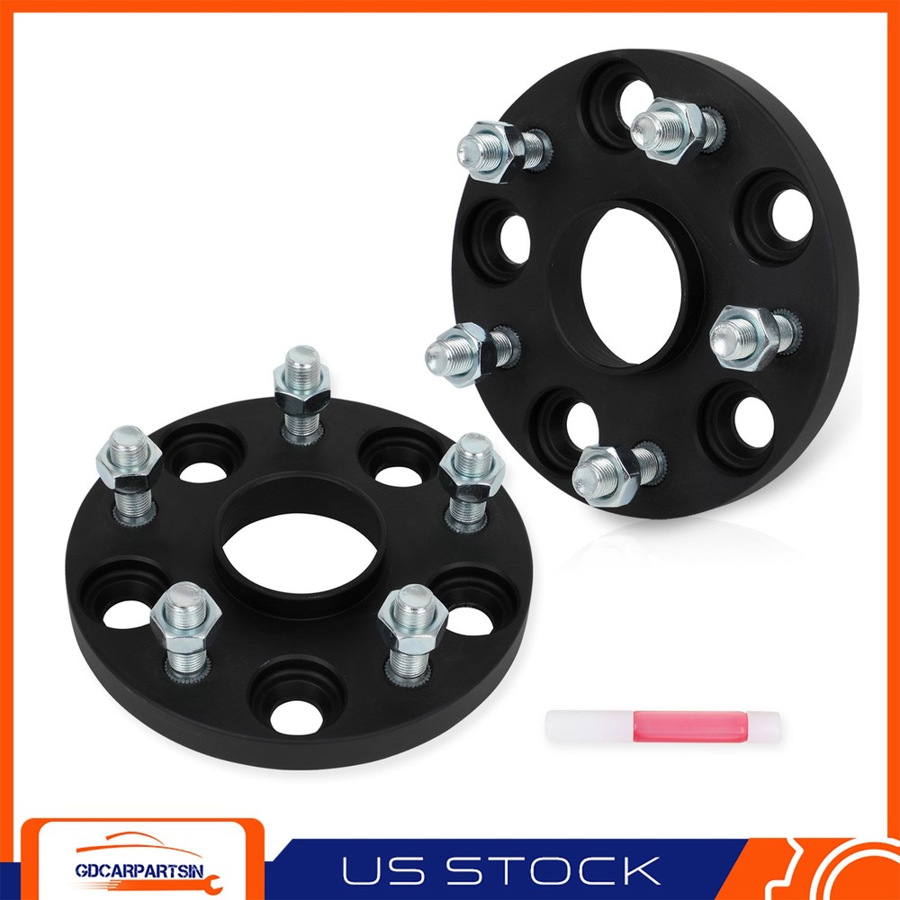 (2) 15mm Hubcentric 5x4.5 5x114.3 Wheel Spacers For Subaru Forester Legacy WRX