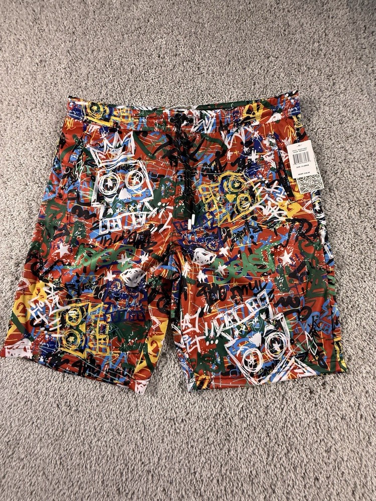 NWT Fresh Prints Of Bel-Air Urban Wear Basketball Shorts Size X Large Men’s