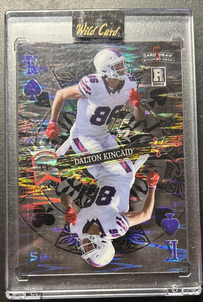 🔥Dalton Kincaid 1 OF 1🔥  2023 Wild Card DK-DK 1/1 Buffalo Bills