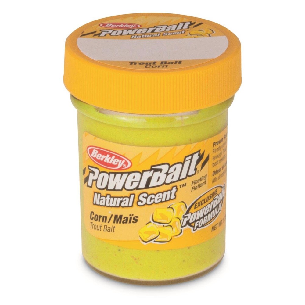 Berkley PowerBait Scented Yellow Corn Trout Fishing Bait
