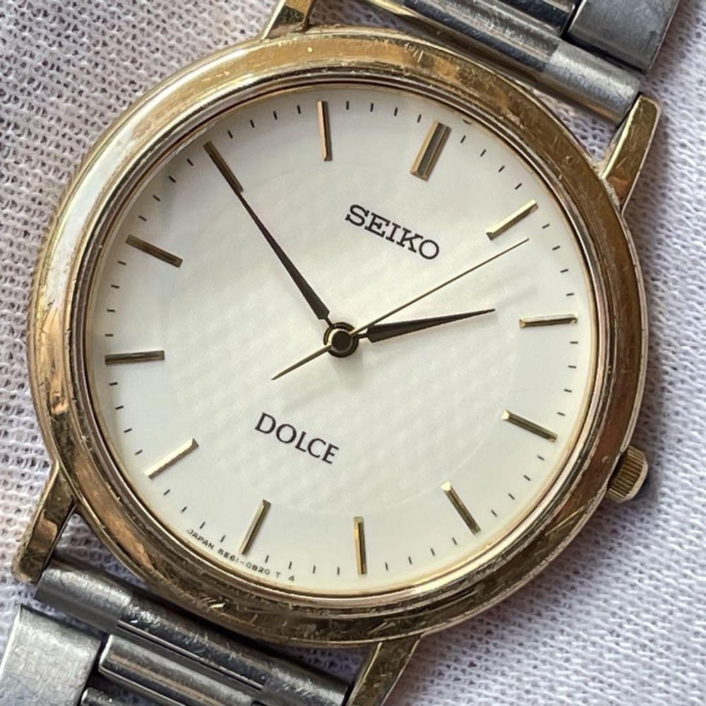 Seiko Dolce 5E61-0A80 Slim Elegant Watch for Women
