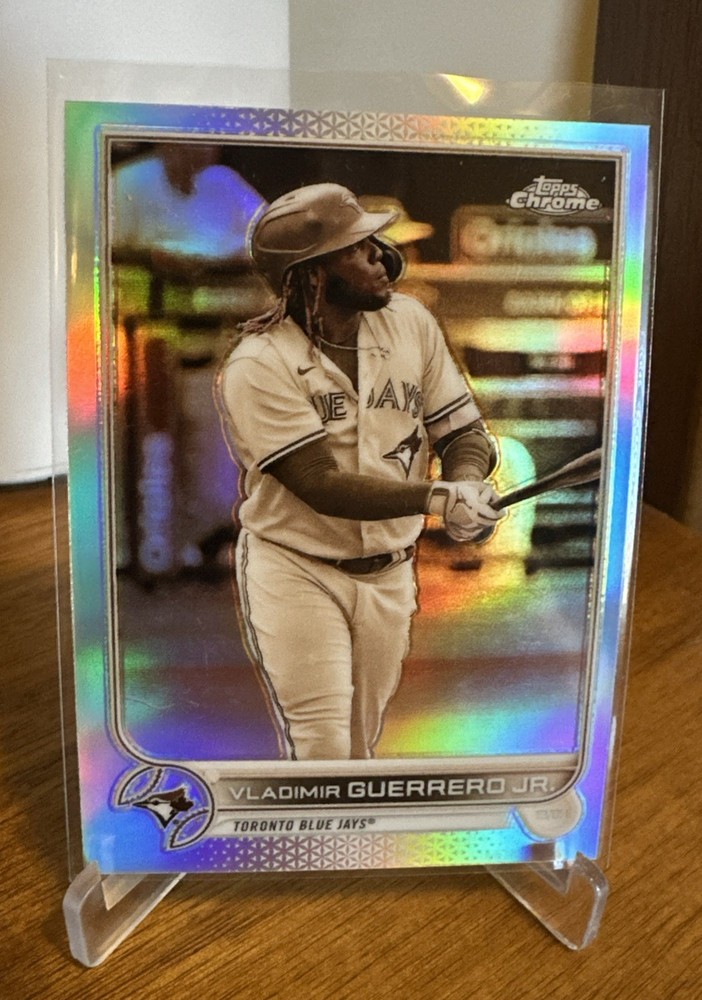 2022 Topps Chrome Vladimir Guerrero Jr #81 Sepia Refractor Parallel Card