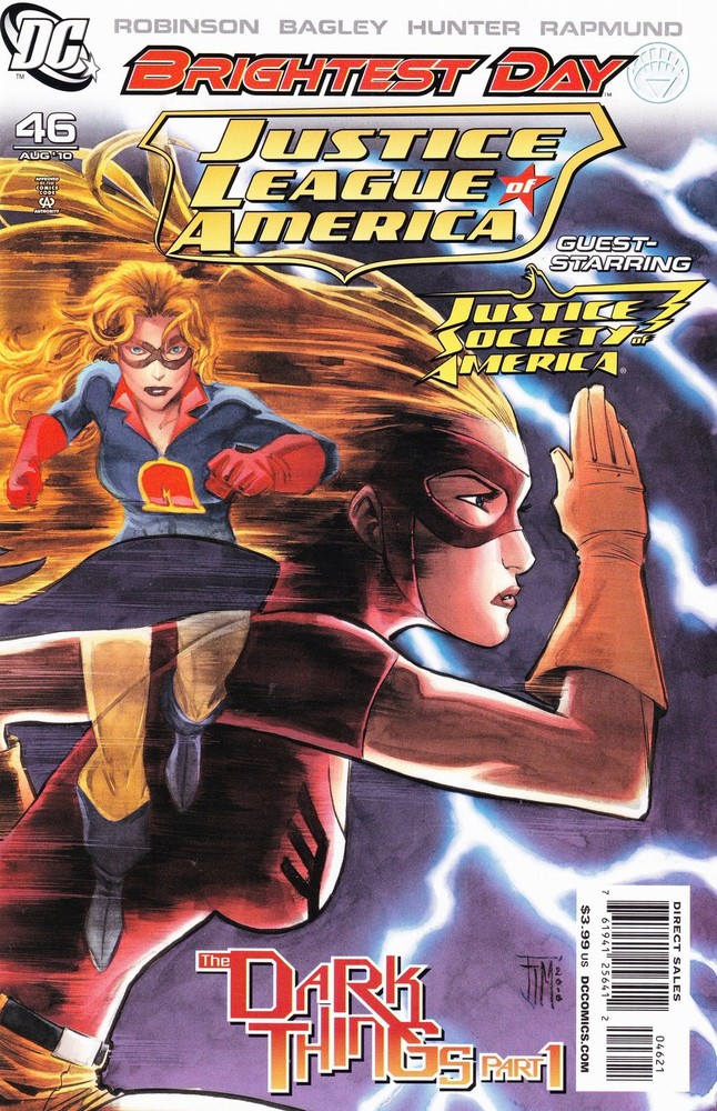 Justice League America #46 Francis Manapul Direct Edition Cover DC Comics