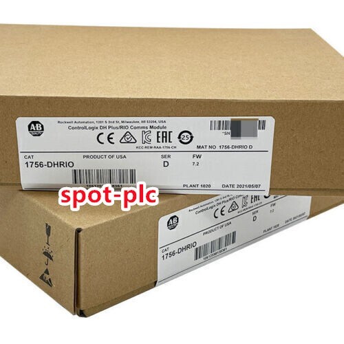 Nuevo módulo de comunicación ControlLogix AB 1756-DHRIO/D sellado de fábrica