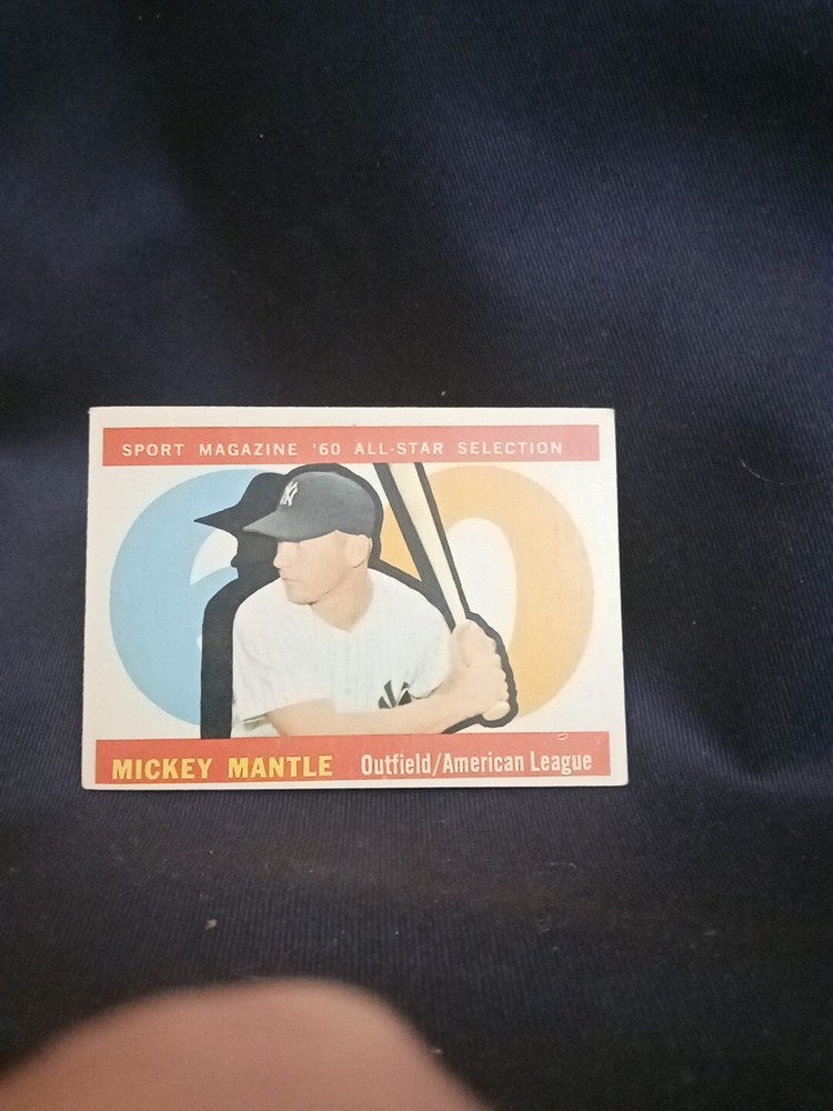 1960 Topps Mickey Mantle 563