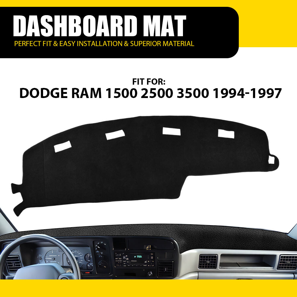 1994-1997 Dodge Ram 1500 2500 3500 Dash Cover Mat for Pickup Trucks
