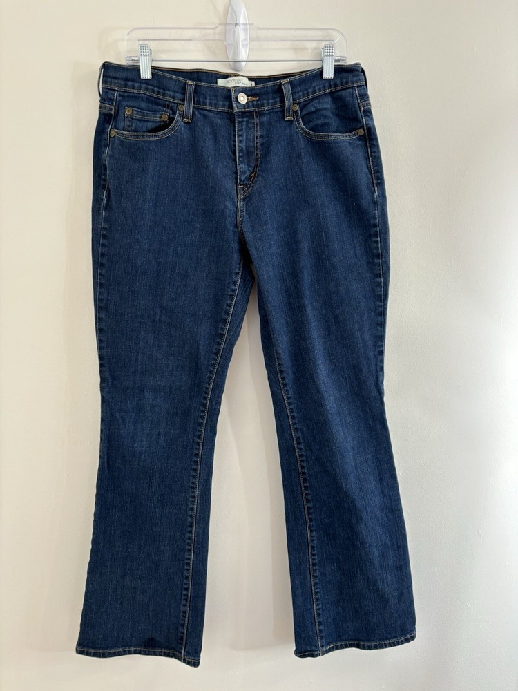 Levi's 515 Jeans Boot Cut Denim Blue Sz 12 Med Women’s Med Wash 34x30