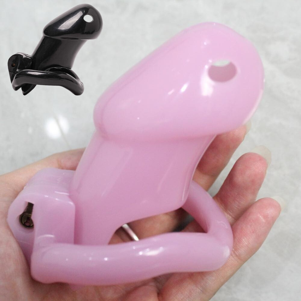 Short/Long Male Resin Chastity Bird Cage Bondage Classic Men's Lockable Device