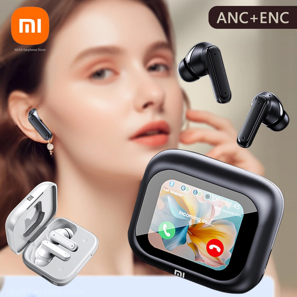 XIAOMI New Full in Touch Screen Headphone ANC E18 Pro Bluetooth5.4 Noise Cancell