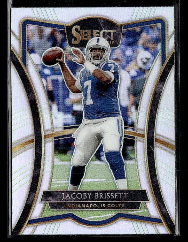 2019 Panini Select Jacoby Brissett #120 Silver Prizm Premier Level