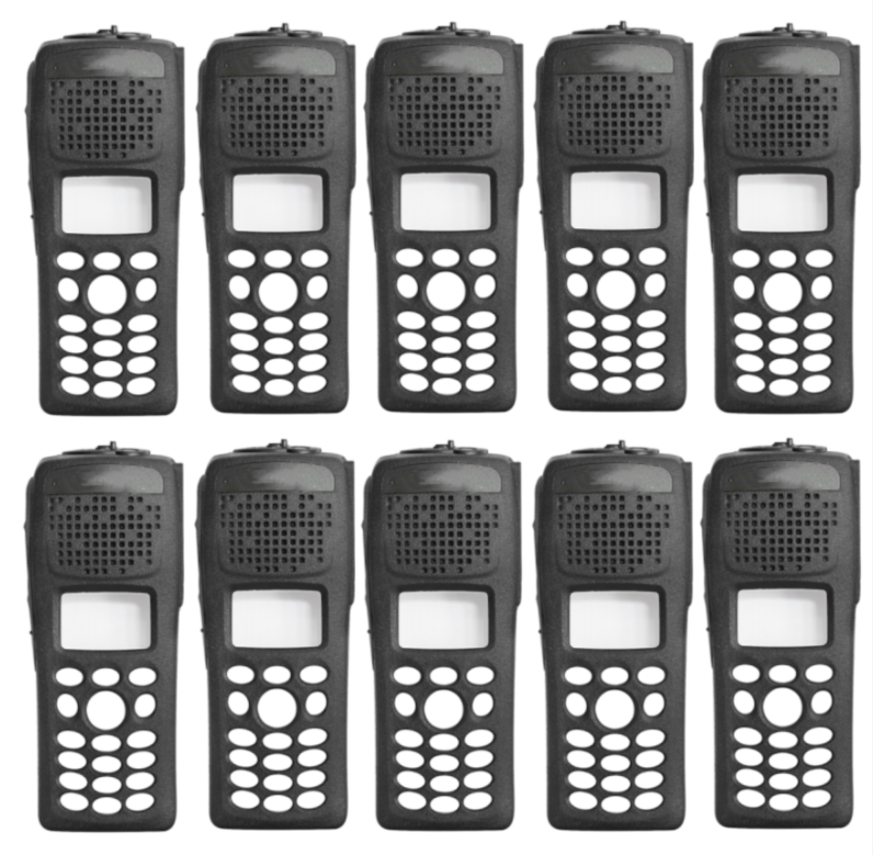 10X Black Replacement Case Housing Cover for XTS2500 Model 3 Radios Full-Keypad