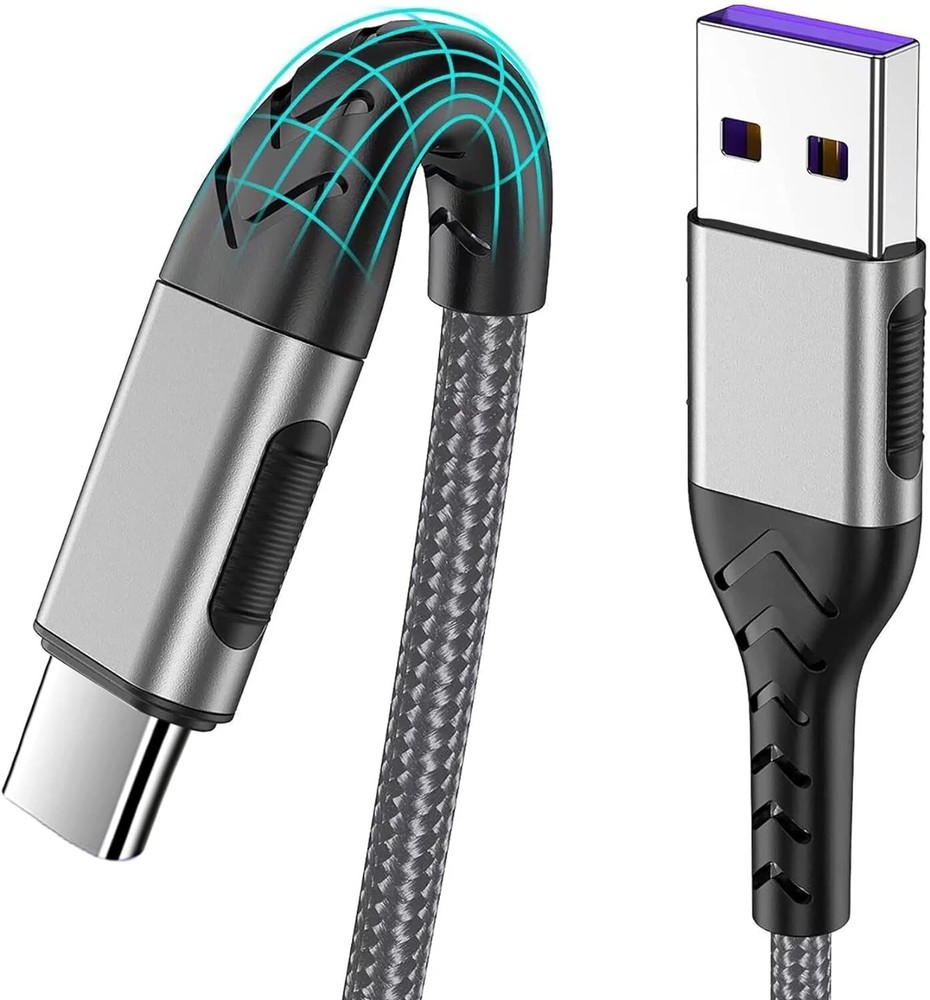 Durcord 2-Pack 10ft USB C Fast Charging Cable for Android Phones & Tablets
