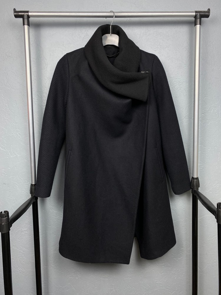 Allsaints Womens Axon Wool Coat Jacket Size US 2 New Arrival