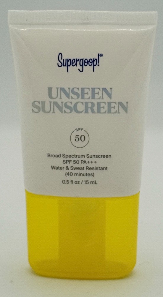 Supergoop! Unseen Sunscreen ( SPF) 50–0.5  Oz Exp-06/2026   ( NB) NEW