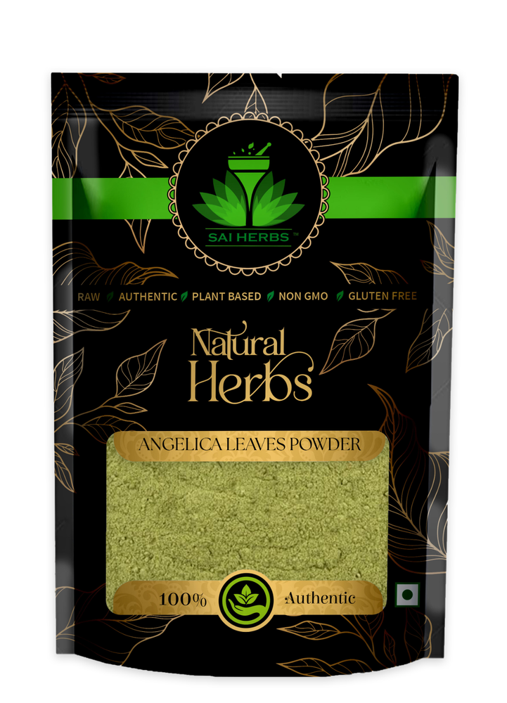 SAI HERBS Angelica Leaves Powder - Pure & Natural