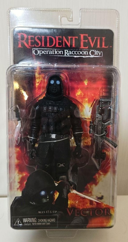 NECA Resident Evil Vector 7-Inch Action Figure with Detailed Sculpt
