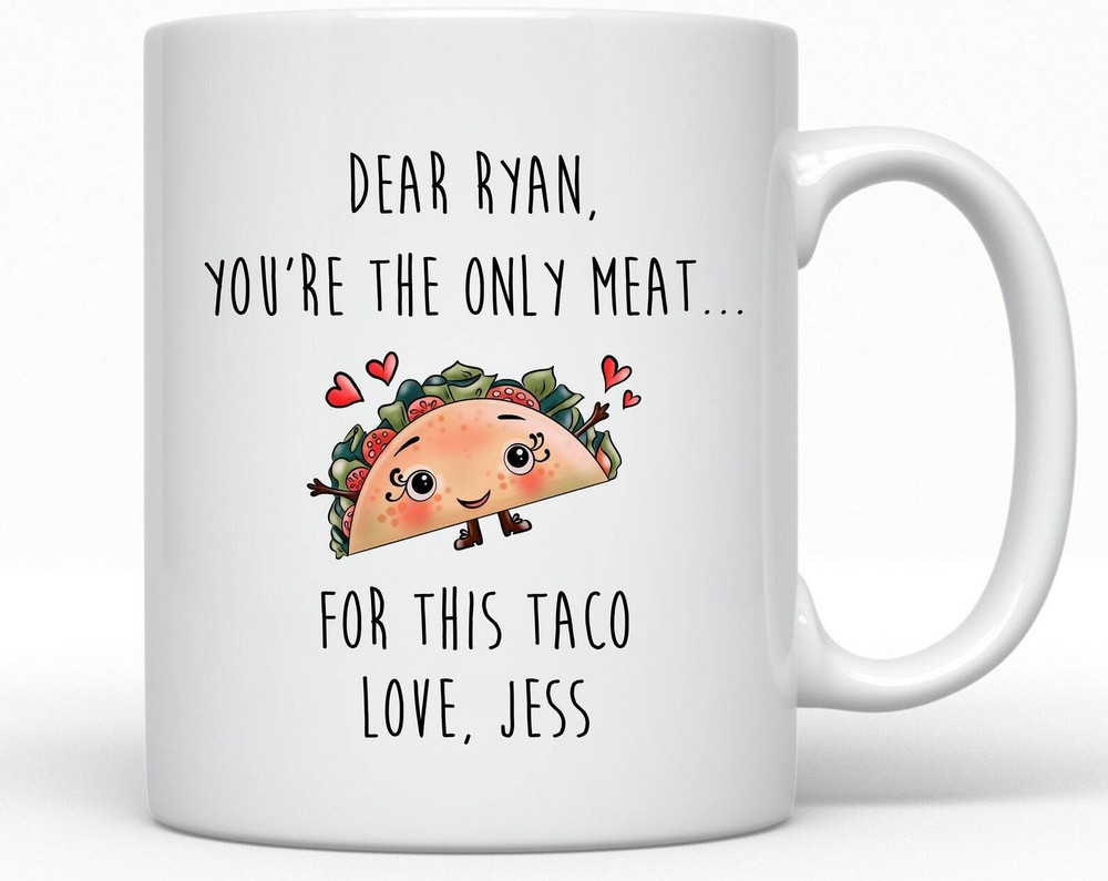Funny Valentine Mug Personalized Boyfriend Mug For Valentine's Day Or