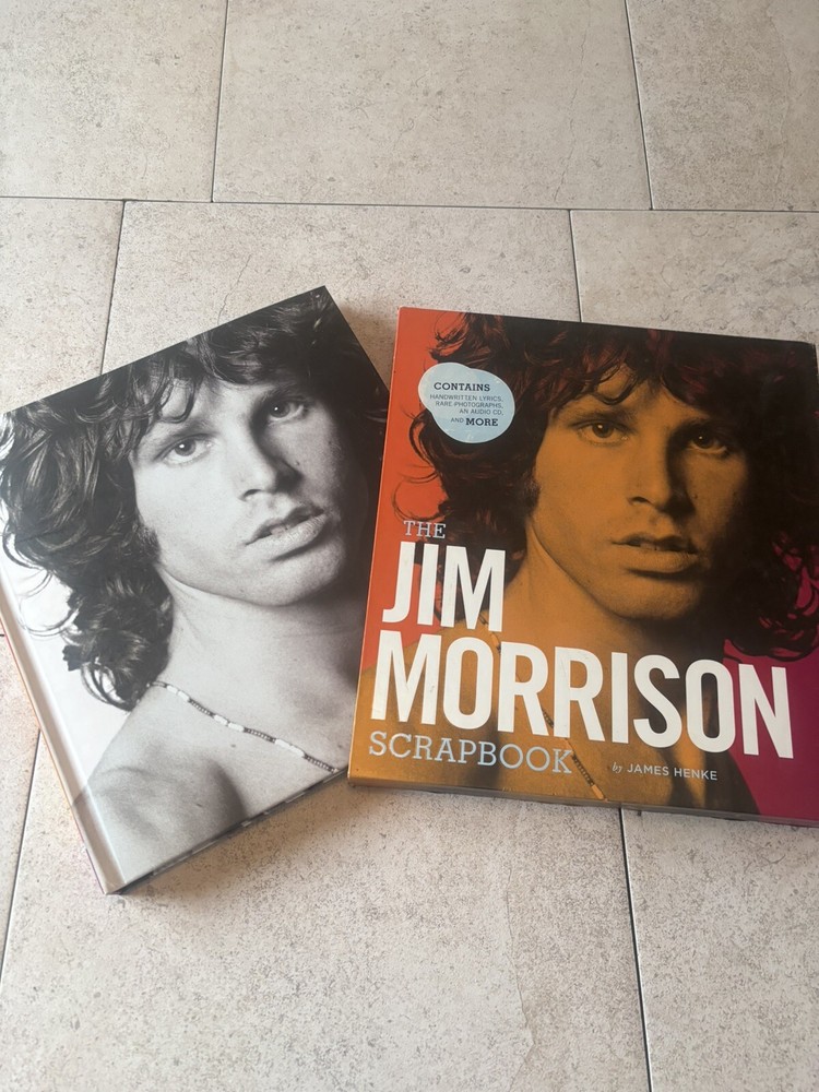 The Jim Morrison Scrapbook - James Henke Illustrated  Tribute Doors Singers Life
