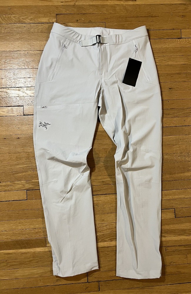New Men's Arc'teryx Gamma Lightweight pants 30 Solitude Light Gray NWT