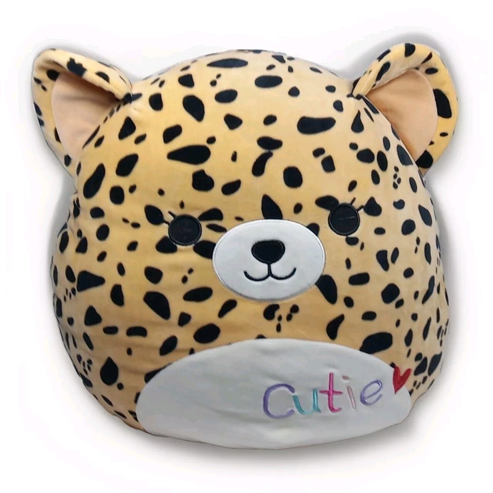 Squishmallows Lexie The Cheetah 19in Ultra Soft Valentine Plush Toy