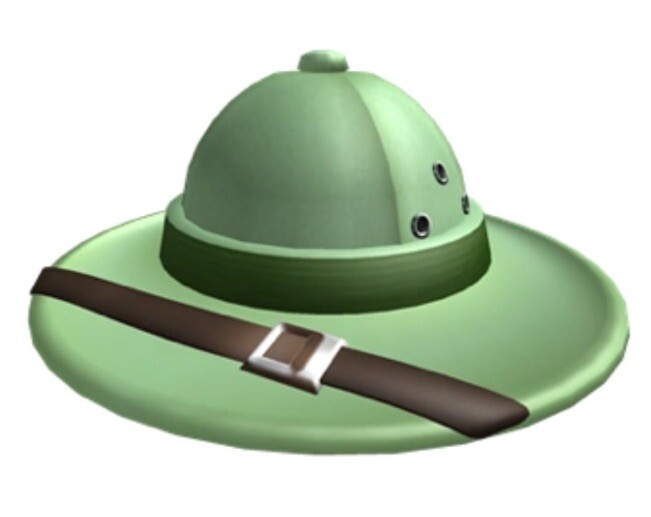 Roblox Toy Code Greenhorn Safari Hat Zookeeper Sent By Messages