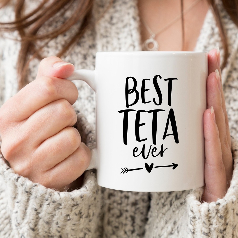 Teta Christmas Gift For Teta Best Teta Ever Coffee Mug Cup Gift Mug