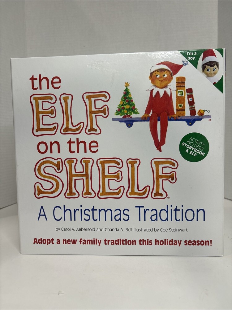 The Elf on the Shelf: A Christmas Tradition with Blue Eyed North Pole Elf Mint