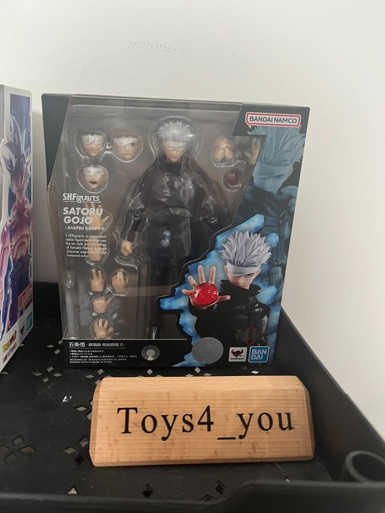 Bandai S.H.Figuarts Jujutsu Kaisen 0 Satoru Gojo Action Figure SHF Toy Gift New~
