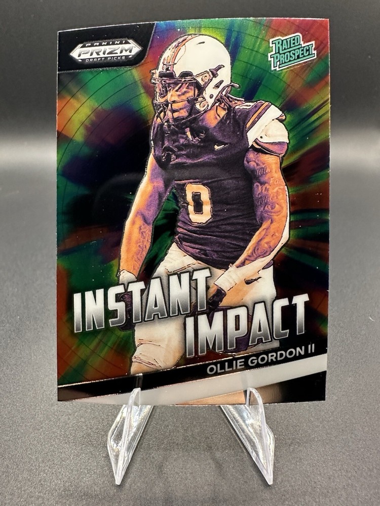 2024 Prizm Draft Instant Impact Ollie Gordon II Oklahoma Rated Prospect #II-OG
