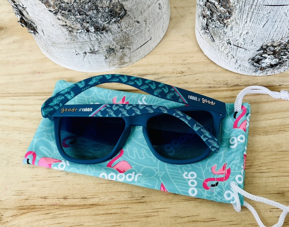 Goodr + rabbit CARLS LUCKY RABBITS FOOT OG SOLD OUT RARE Running Bike Sunglasses