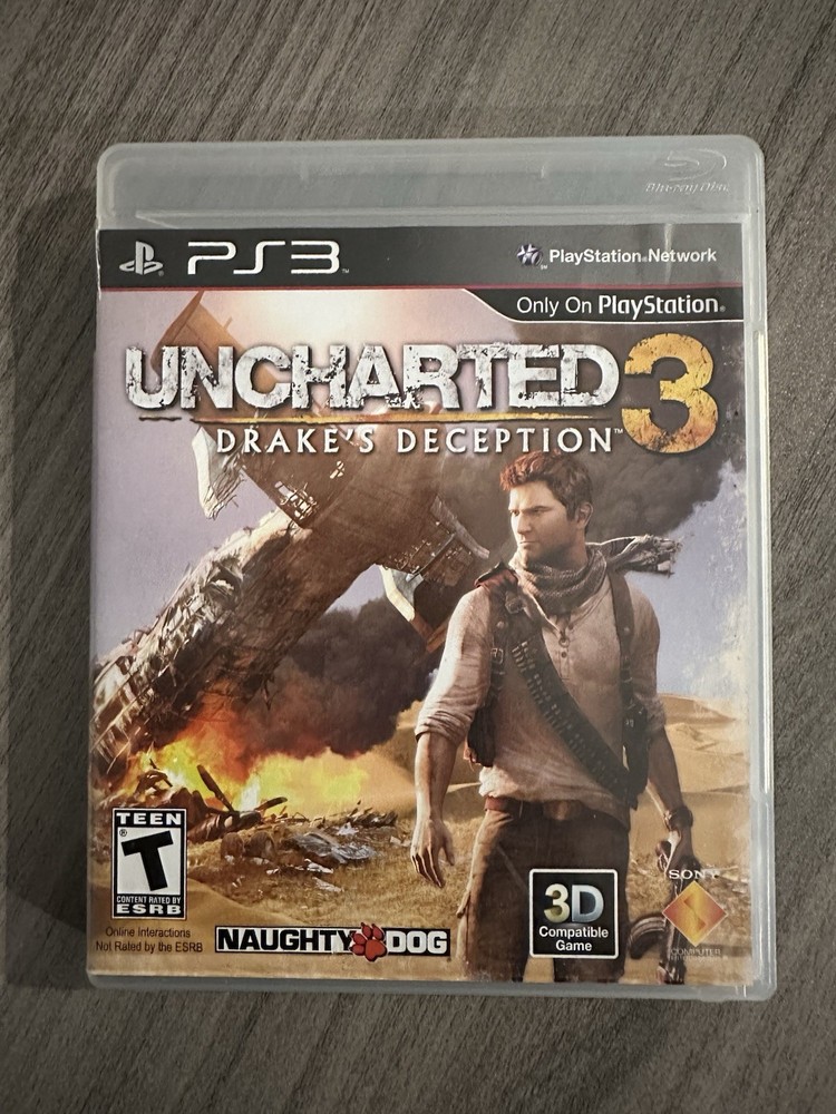 Uncharted 3: Drake's Deception (Sony PlayStation 3, 2011)