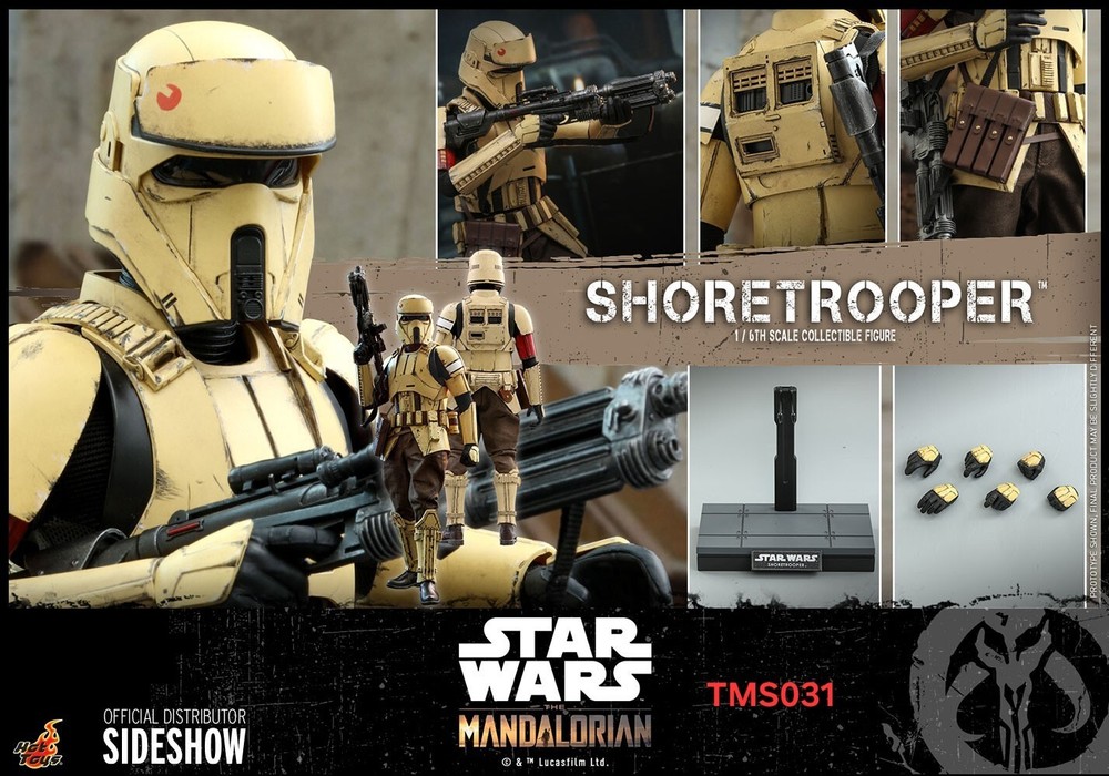 Hot Toys TMS031 SHORETROOPER (sealed shipper)