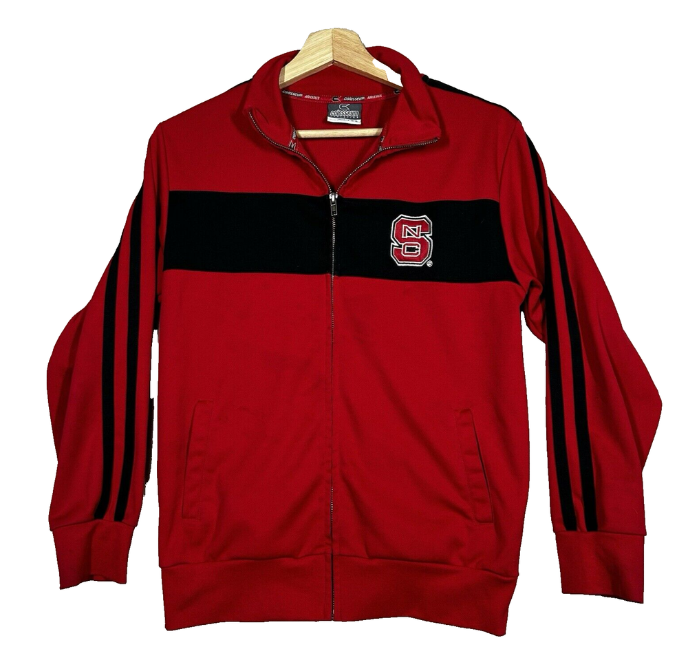 NC State Wolfpack Jacket Size Youth 16-18 Embroidered Basketball football Track