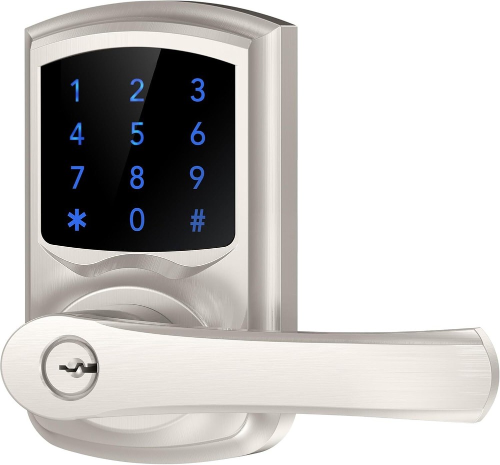Smart Keyless Entry Door Lock with Keypad – Auto Lock & Anti-Peep Password