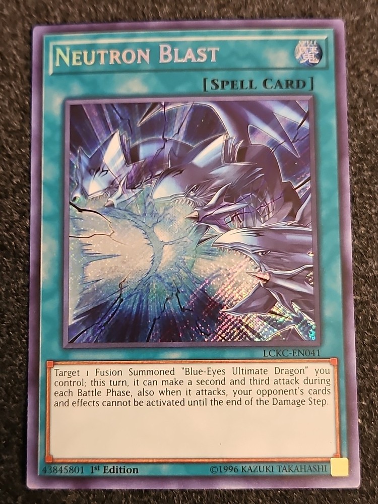 Neutron Blast LCKC-EN041 Legendary Kaiba Collection Unlimited Edition