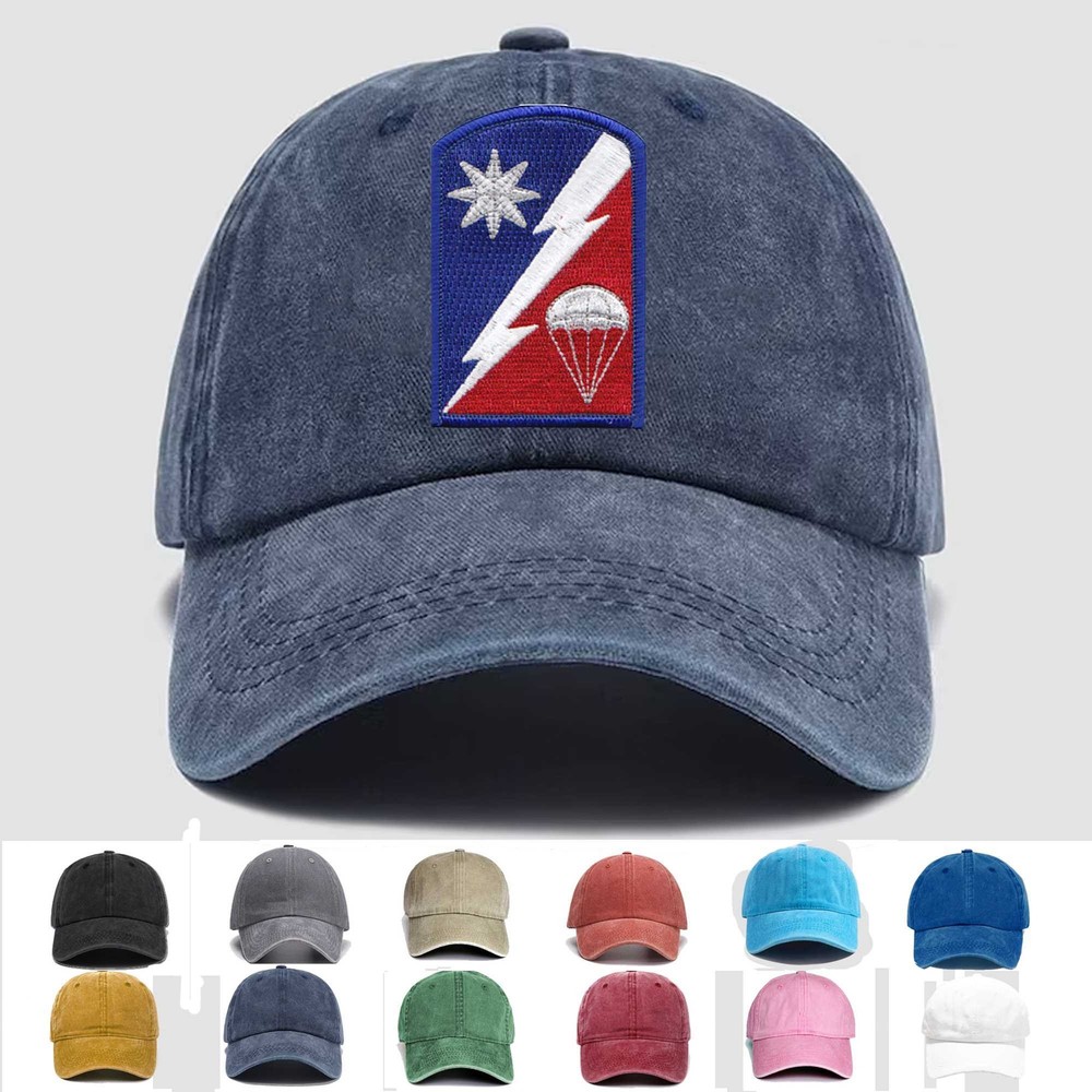 Custom Embroidered Hat 82nd Sustainment Brigade, Veteran Cap, Trucker Hat, Gift