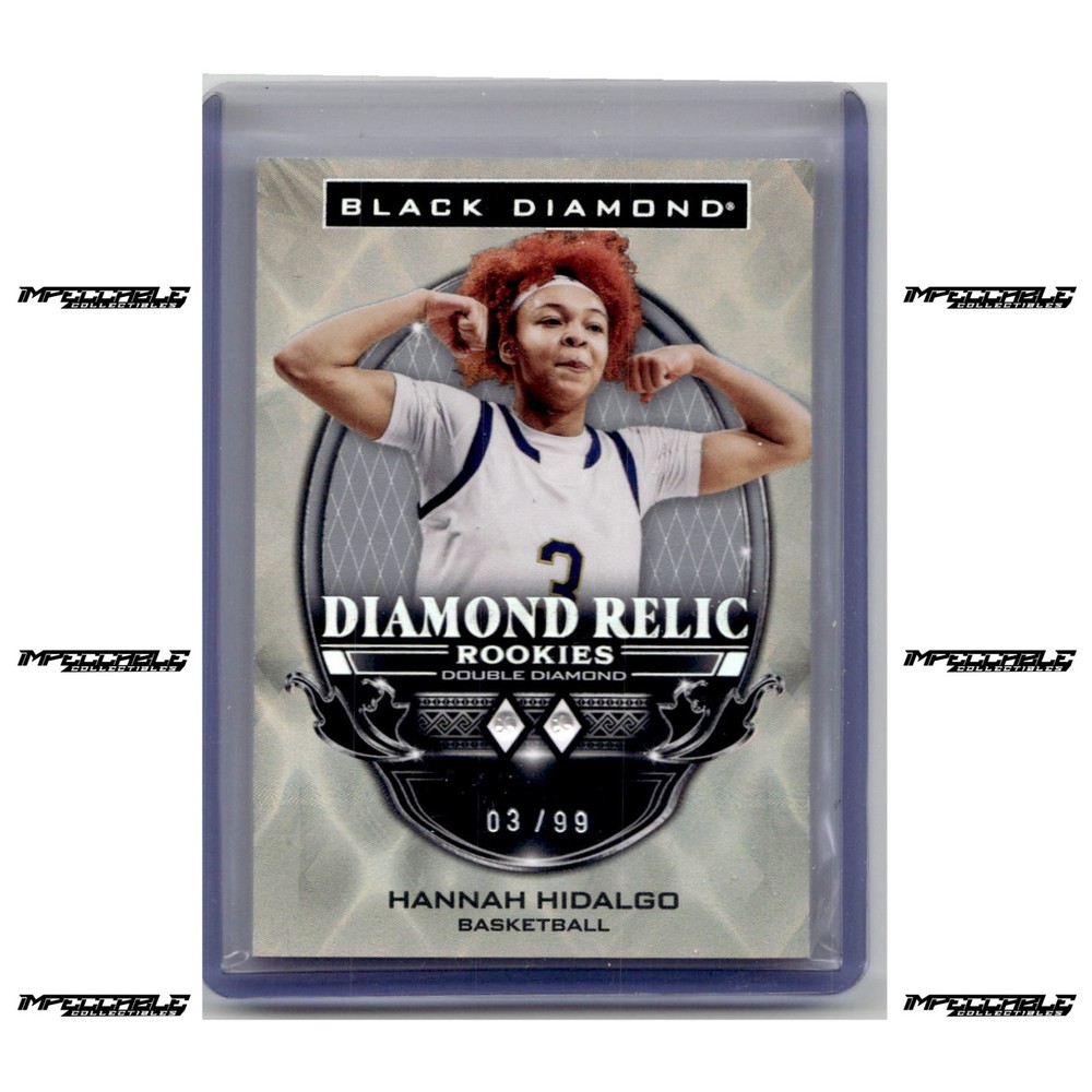 2025 UD Goodwin Champions - #BDRR-HH Hannah Hidalgo Diamond Relic 3/99 JERSEY #