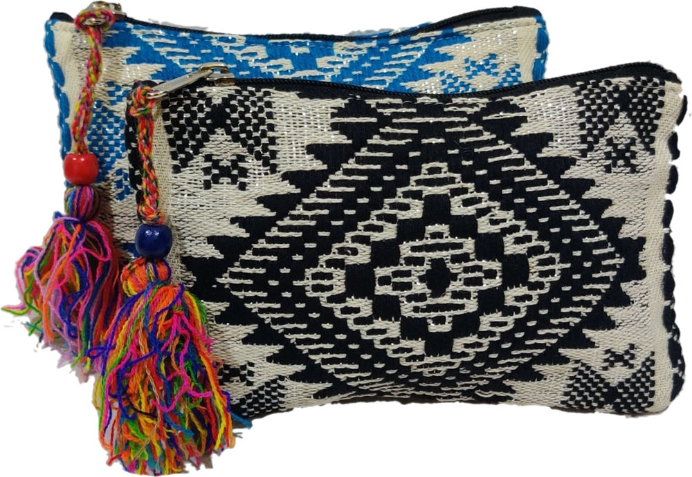 Travel Cotton Bag Ethnic Toiletries Personal Care Indian Handbag makeup Pouch