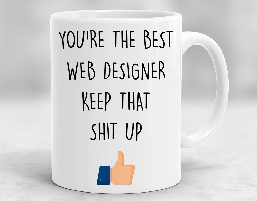 Web Designer Mug Gift for Programmers and Coders  